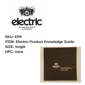 Electric Product Knowledge Guide